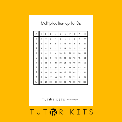 multiplication grid to 10